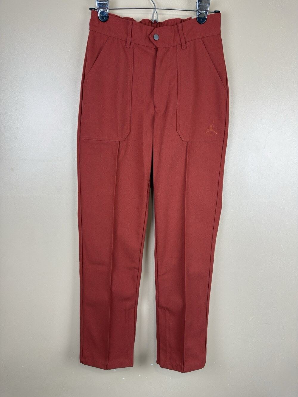 NIKE Jordan Woven Pants Women’s Terracotta Ankle Zip NWT FN5446-615 Size XS